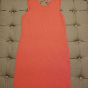 NY&Co Midi Dress w/ Tie Up Split & Back Detail